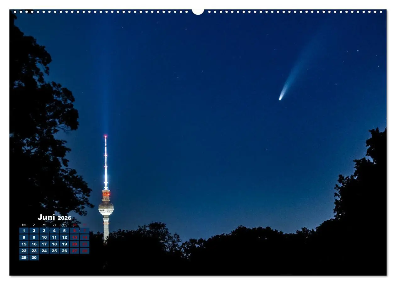 Bild: 9783457602034 | Ein Jahr Fernsehturm Berlin (Wandkalender 2026 DIN A2 quer),...