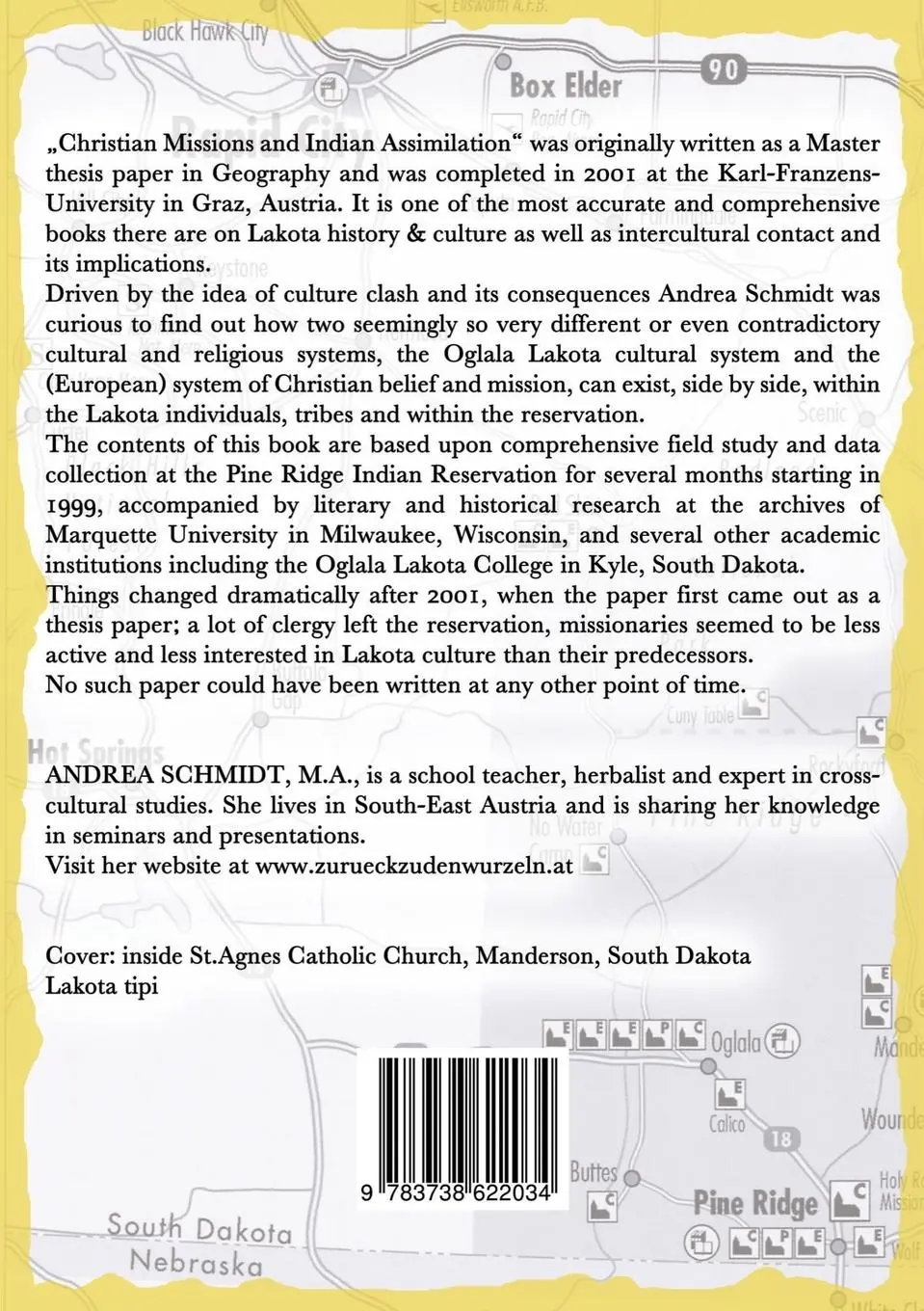 Rückseite: 9783738622034 | Christian missions and Indian assimilation | Andrea Schmidt | Buch