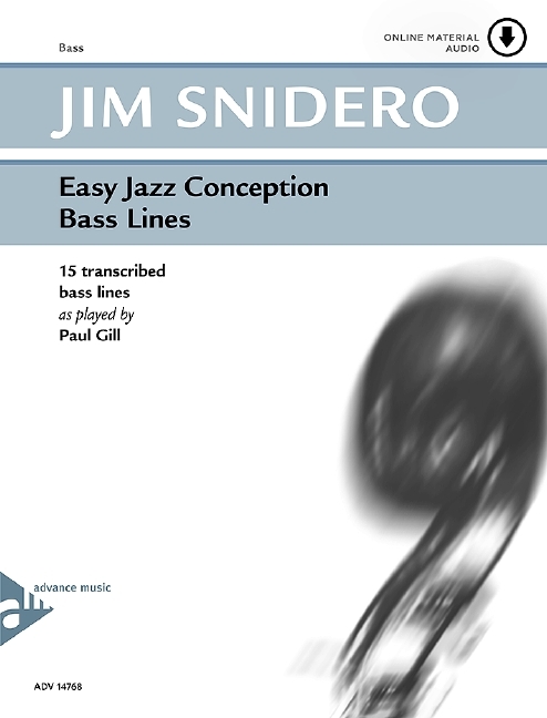 Cover: 9783892212034 | Easy Jazz Conception Bass Lines, Bass, m. Online Material Audio | Buch