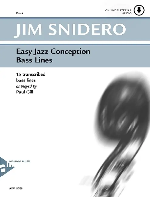 Cover: 9783892212034 | Easy Jazz Conception Bass Lines, Bass, m. Online Material Audio | Buch