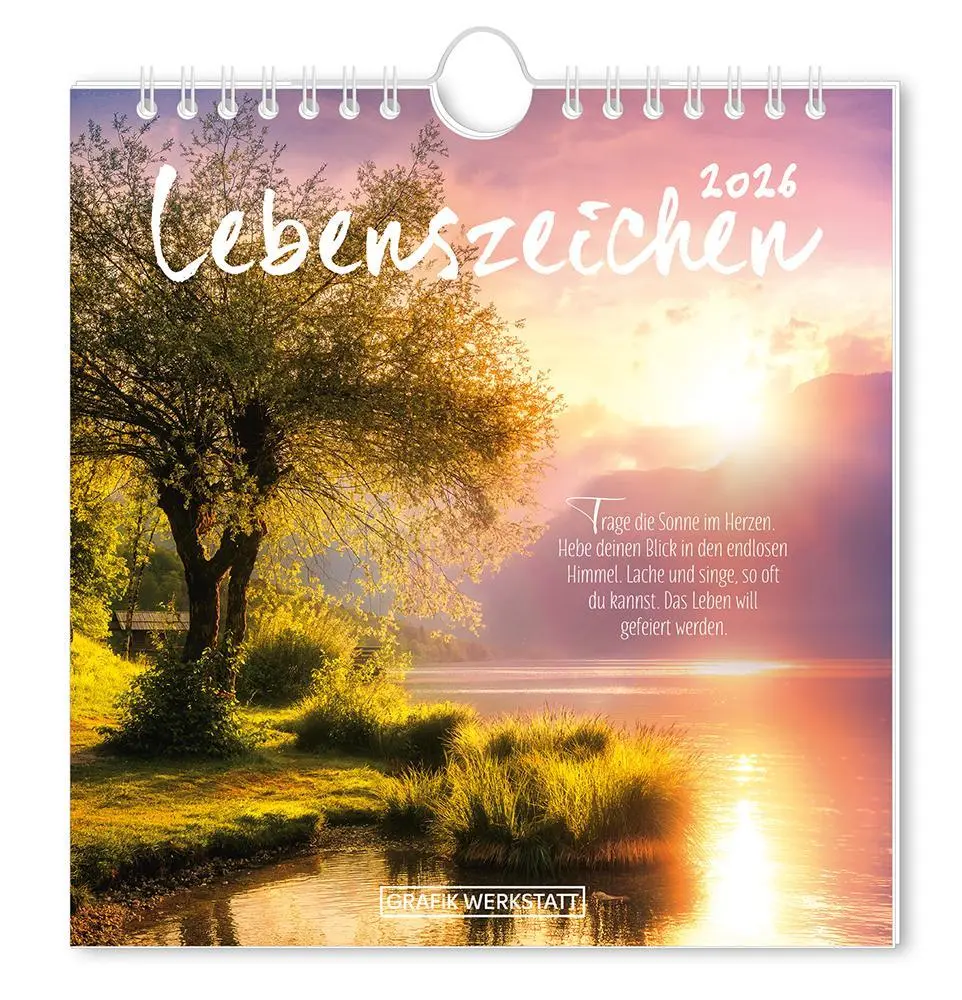 Cover: 9783986362034 | Postkartenkalender 2026 Lebenszeichen | Postkartenkalender | Original