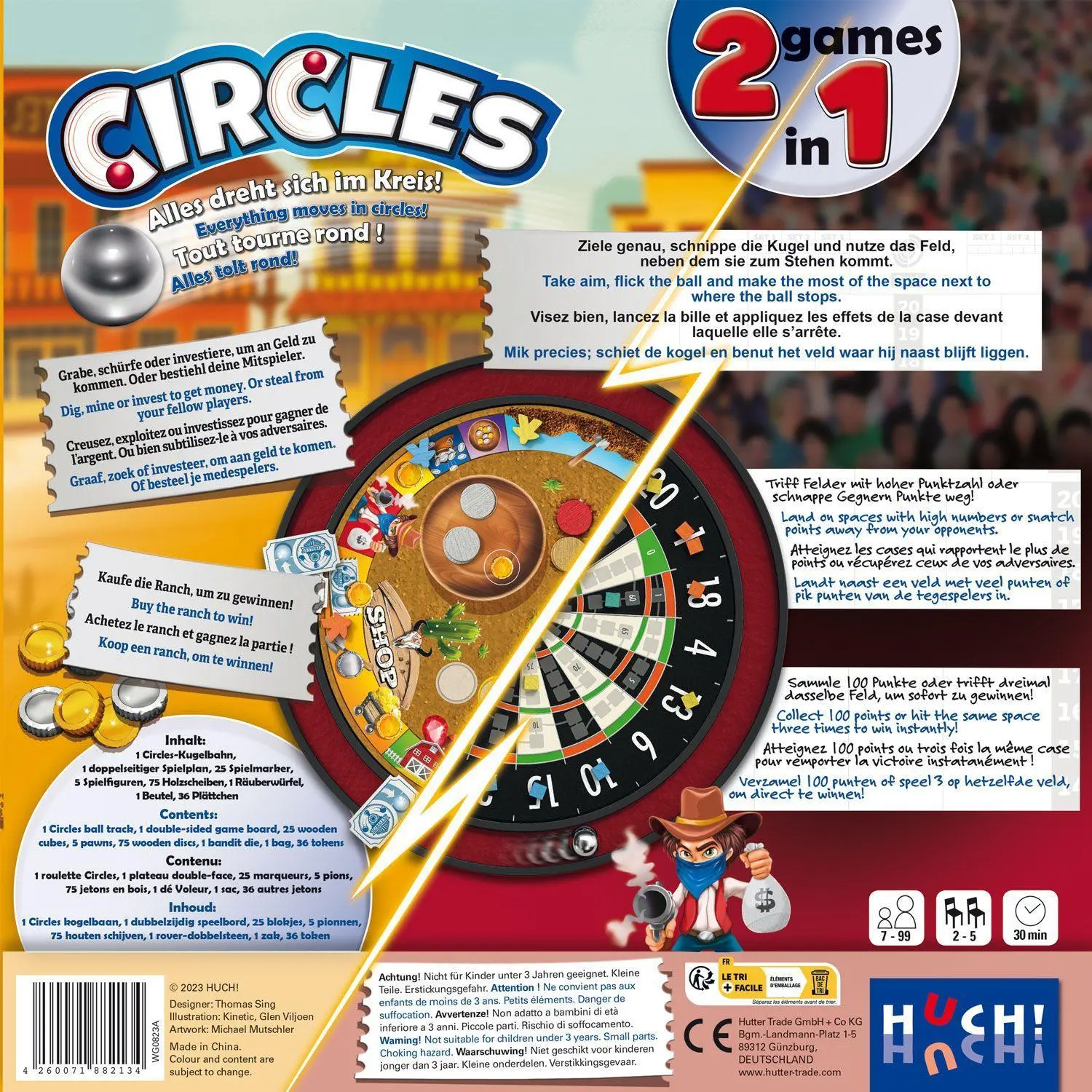 Bild: 4260071882134 | Circles | Thomas Sing | Spiel | 882134 | Deutsch | 2026 | HUCH!