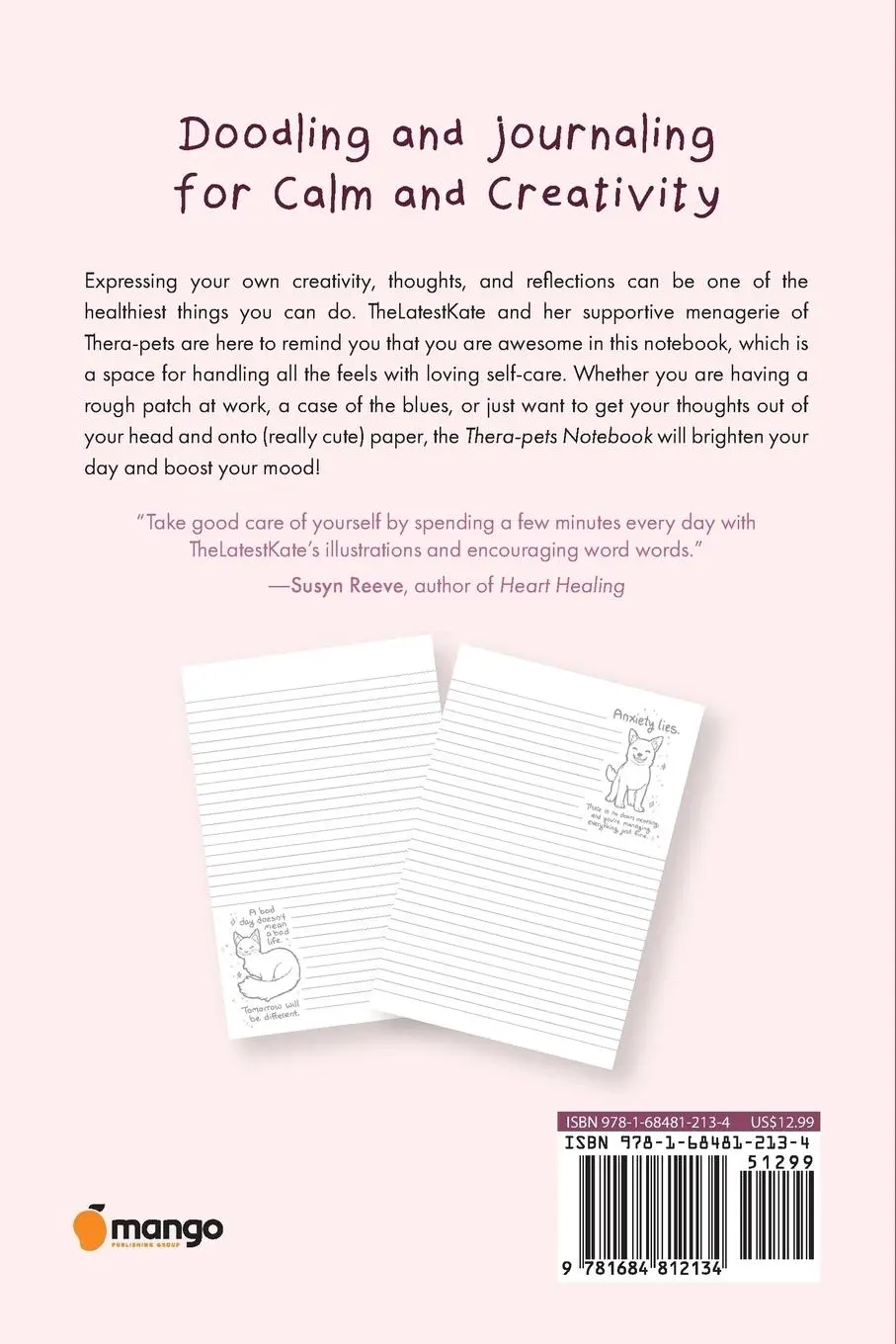 Rückseite: 9781684812134 | Thera-Pets Notebook | Kate Allan | Taschenbuch | Englisch | 2022