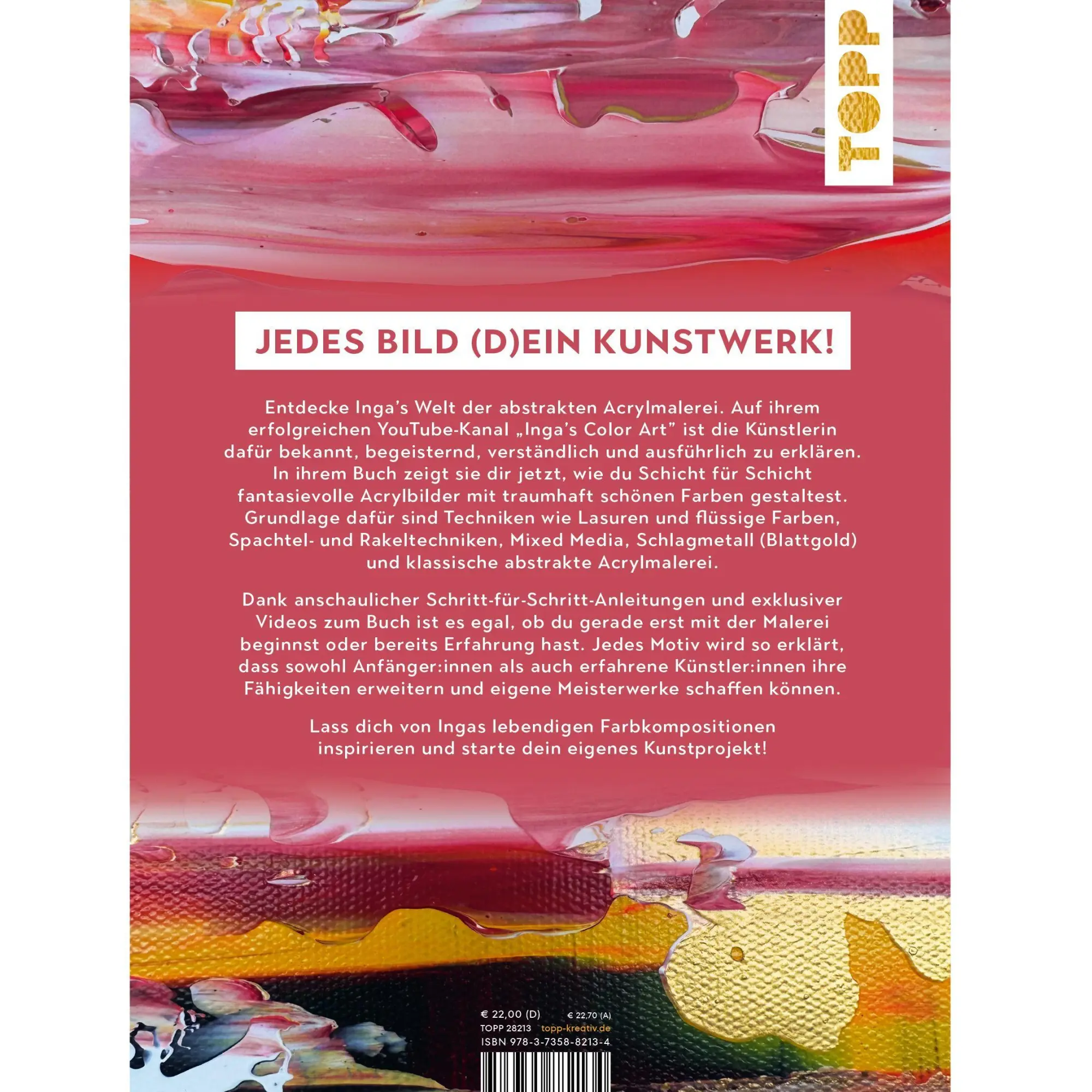 Bild: 9783735882134 | Abstrakte Acrylbilder - Schicht für Schicht | Inga Knaak | Taschenbuch