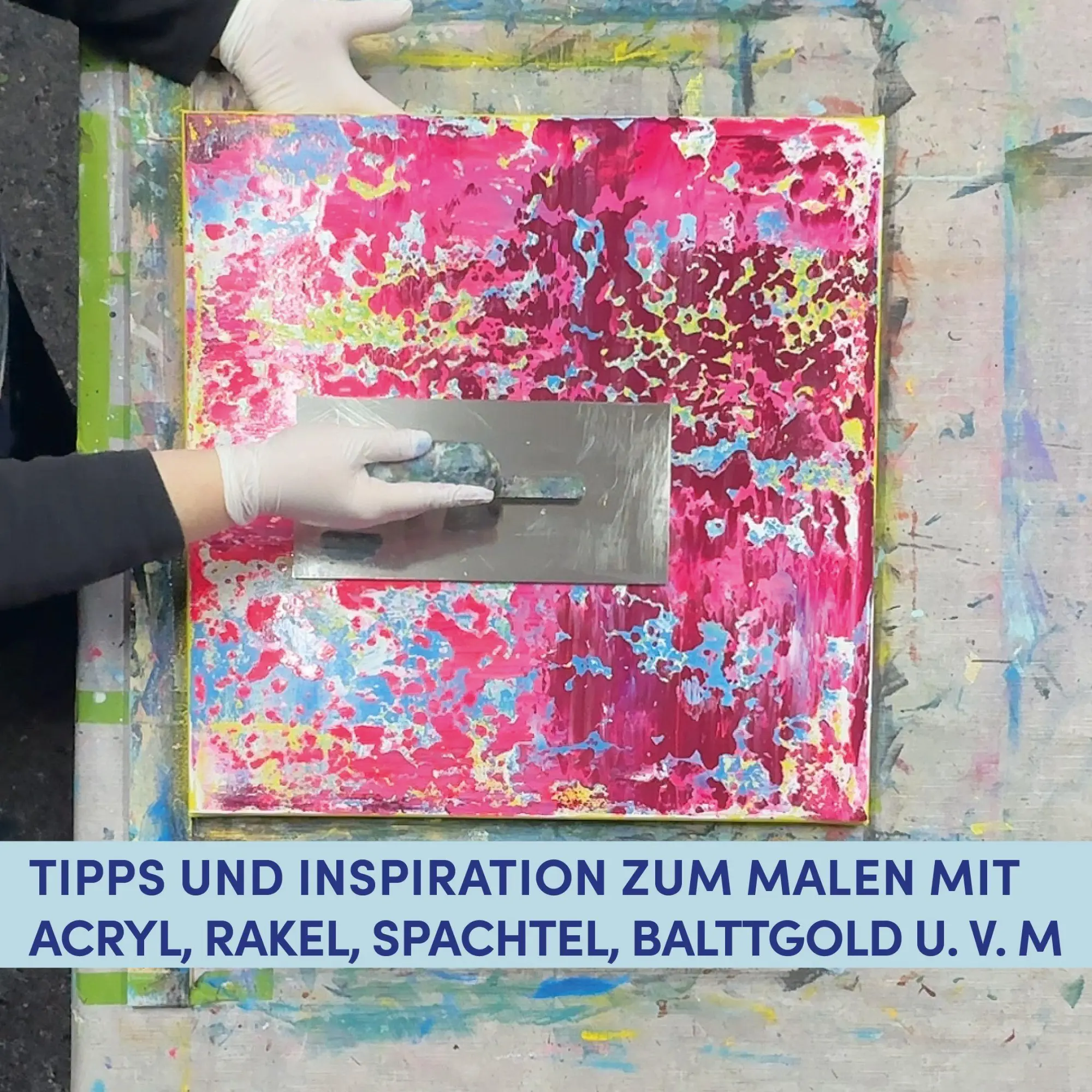 Bild: 9783735882134 | Abstrakte Acrylbilder - Schicht für Schicht | Inga Knaak | Taschenbuch