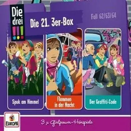 Cover: 9783803262134 | Die drei !!! - 3er Box 21. Folgen 62-64 (drei Ausrufezeichen) | CD