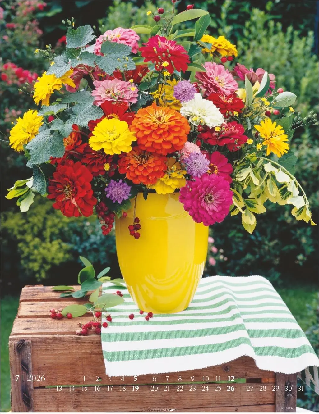 Bild: 9783839902134 | Die schönsten Blumensträuße Kalender 2026 | Ulrike Schneiders | 14 S.