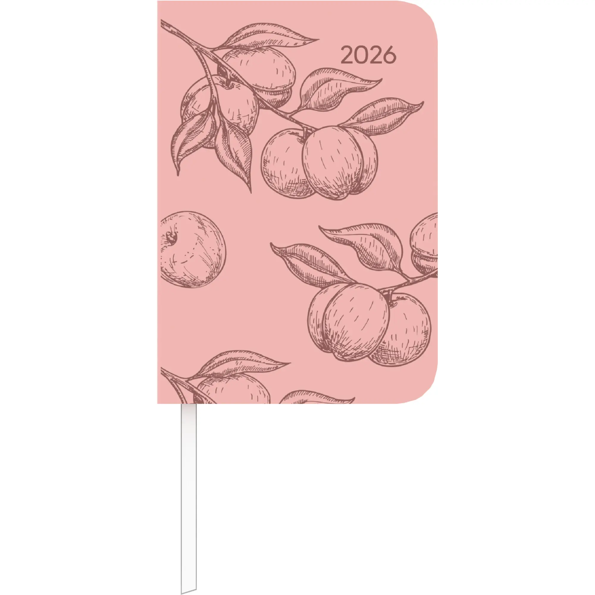 Cover: 4069095002234 | Lady Journal Mini Deluxe Salmon 2026 - Taschen-Kalender 8x11,5 cm -...