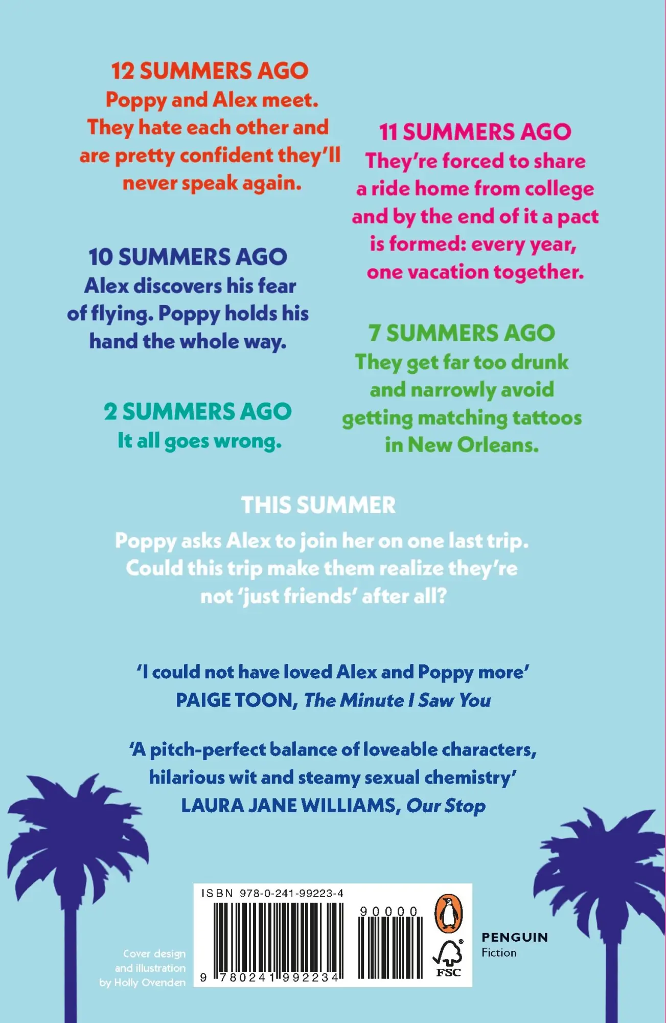 Rückseite: 9780241992234 | You and Me on Vacation | Emily Henry | Taschenbuch | 368 S. | Englisch