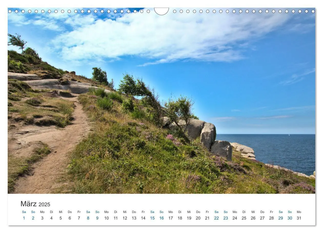 Bild: 9783435112234 | Bornholm - die Küsten der Ostseeinsel (Wandkalender 2025 DIN A3...