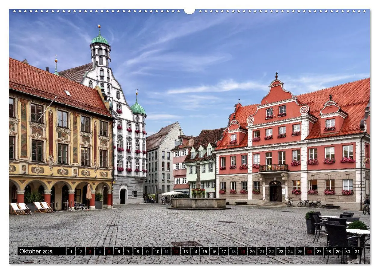 Bild: 9783435352234 | Das Allgäu - Seine malerischen Altstädte (Wandkalender 2025 DIN A2...