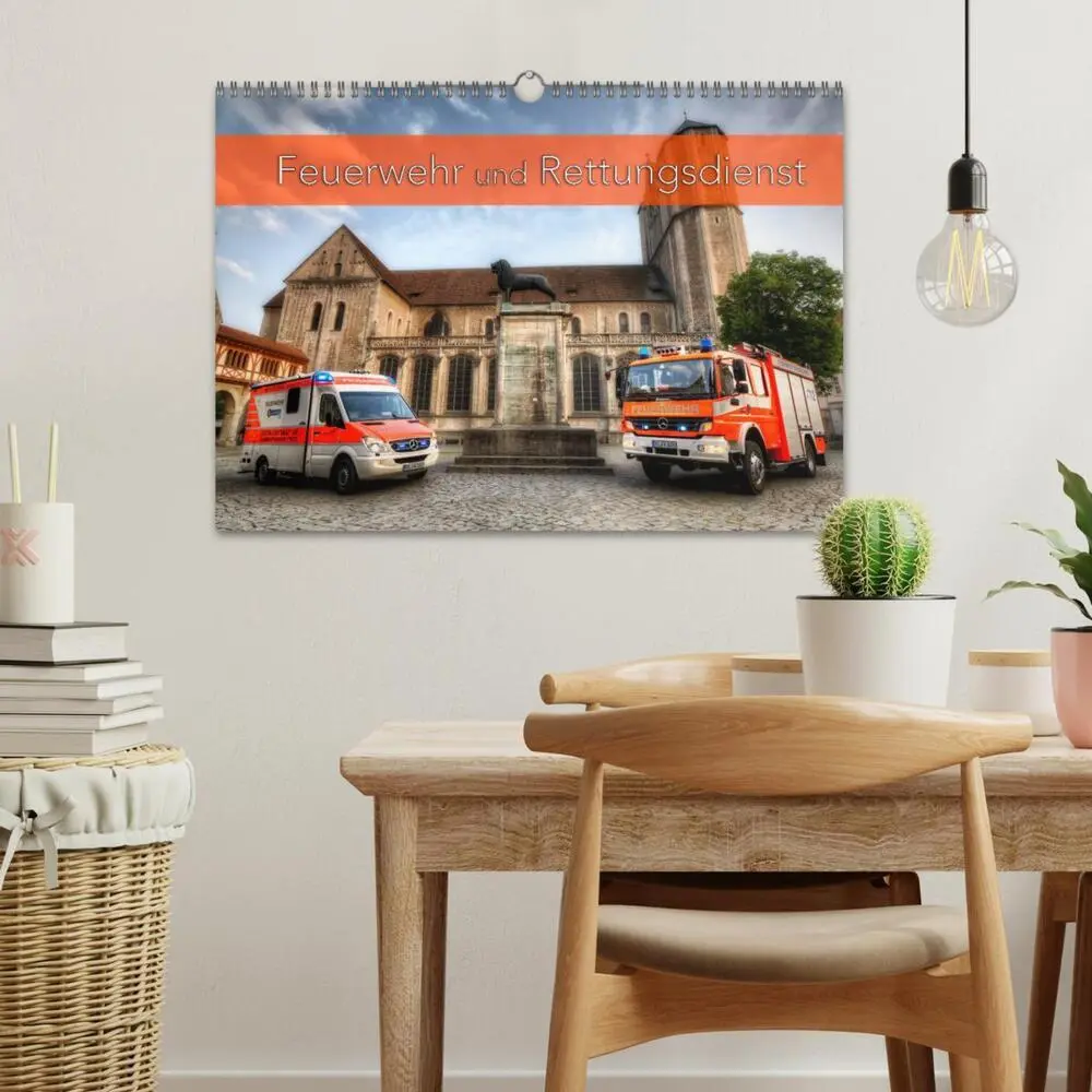 Bild: 9783435422234 | Feuerwehr und Rettungsdienst (Wandkalender 2025 DIN A3 quer),...