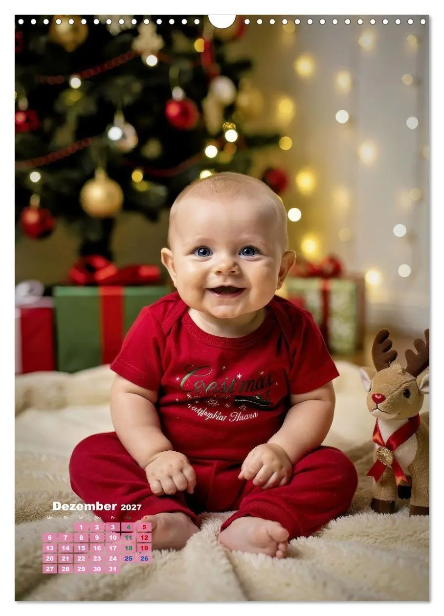 Bild: 9783516772234 | Glückliche Babys (Wandkalender 2027 DIN A3 hoch), CALVENDO...