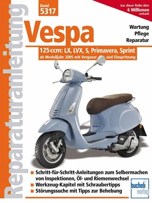 Cover: 9783716822234 | Vespa 125 ccm | Taschenbuch | Reparaturanleitungen | 192 S. | Deutsch