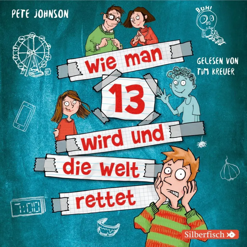 Cover: 9783745602234 | Wie man 13 wird und die Welt rettet, 2 Audio-CD | Pete Johnson | CD