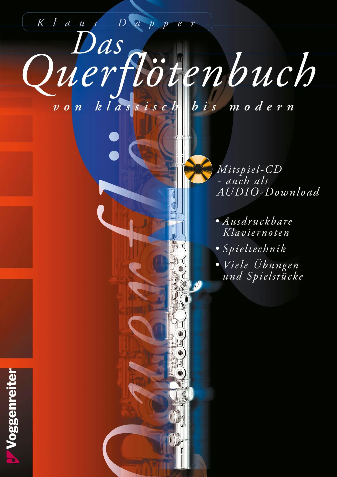 Cover: 9783802402234 | Das Querflötenbuch von klassisch bis modern. Mit CD | Klaus Dapper