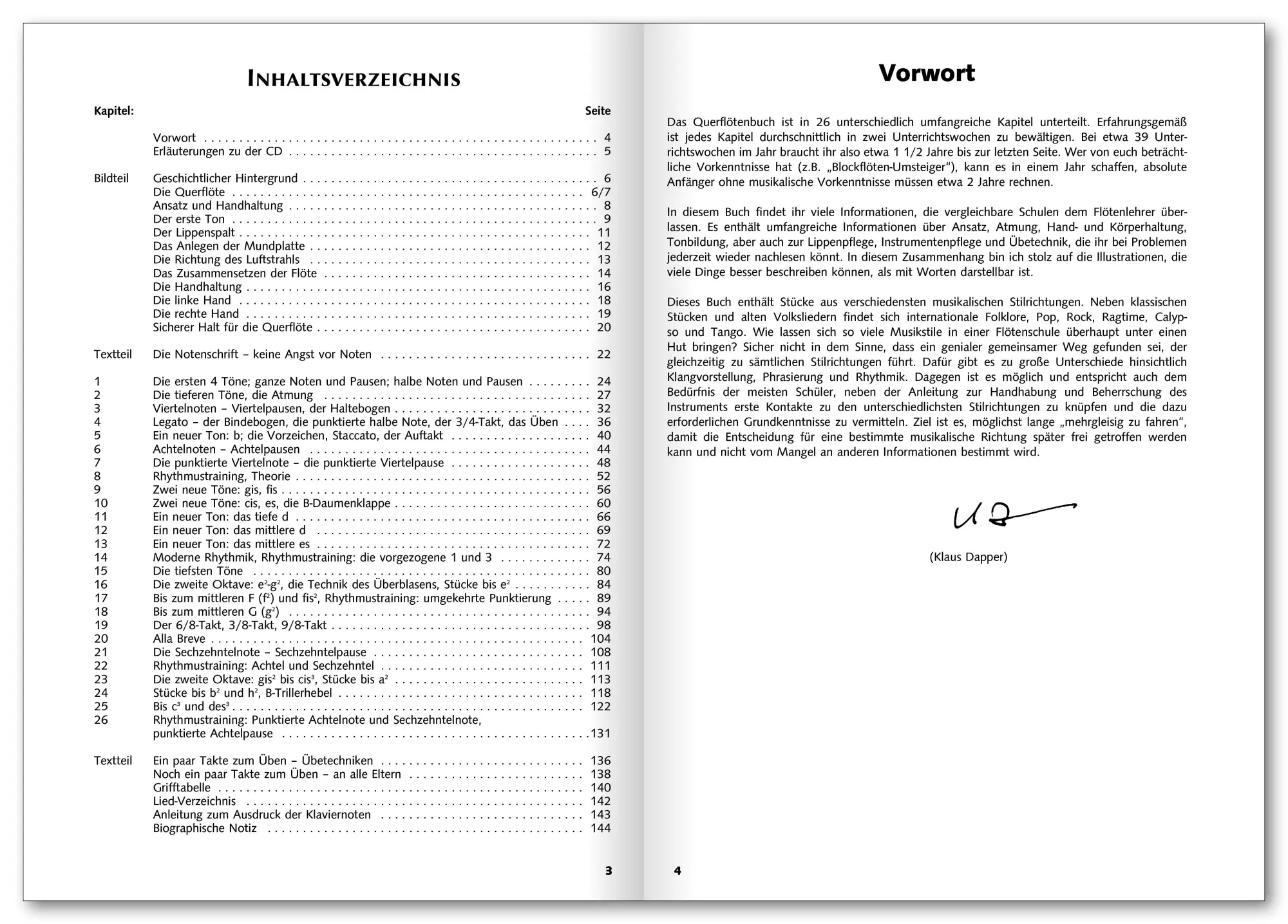 Bild: 9783802402234 | Das Querflötenbuch von klassisch bis modern. Mit CD | Klaus Dapper