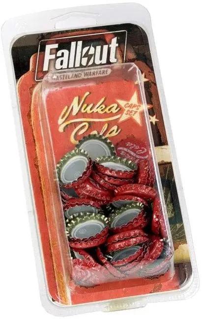 Cover: 5060523342334 | Fallout: Wasteland Warfare - Accessories: Nuka Cola Caps Set (2024)