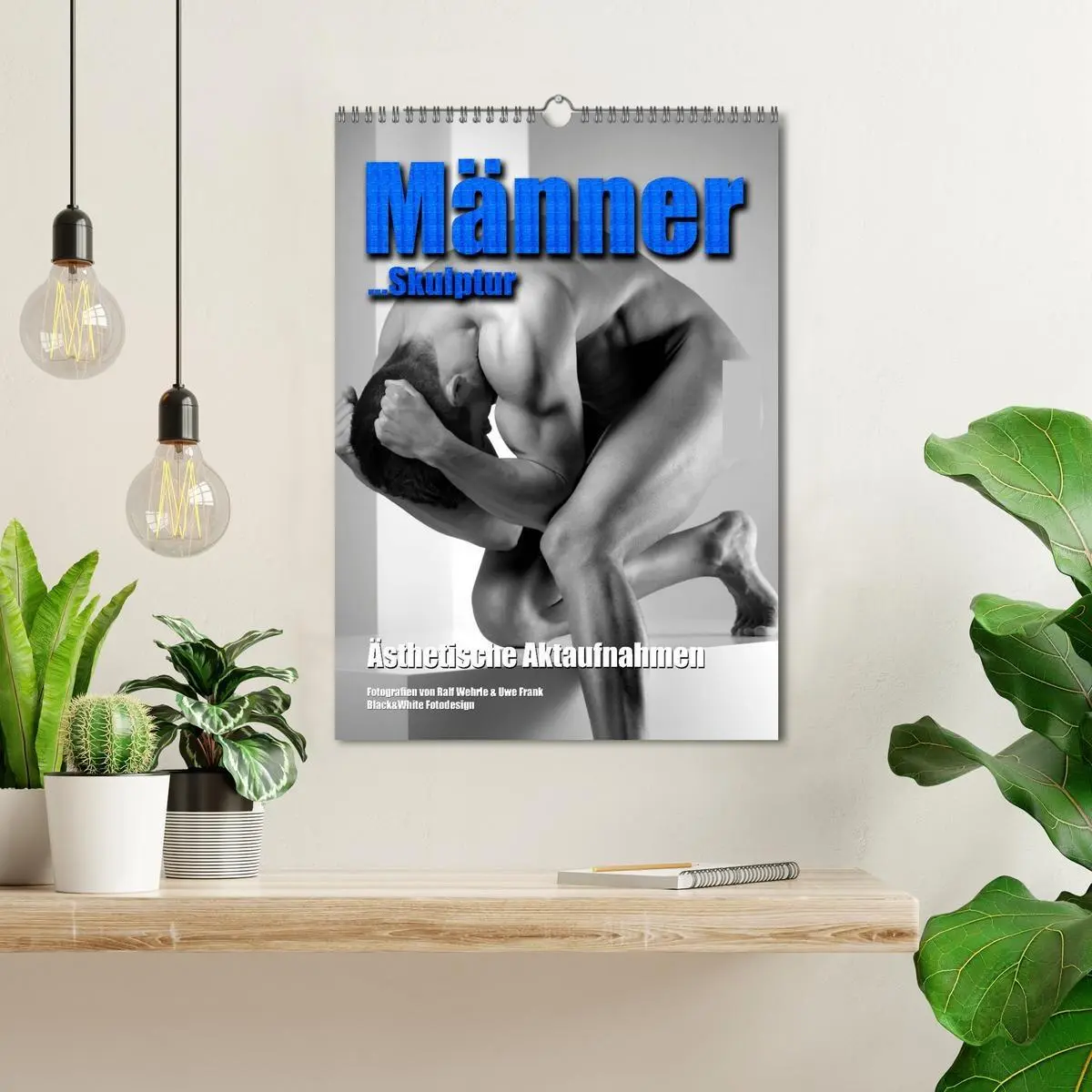 Bild: 9783516382334 | Männer... Skulptur (Wandkalender 2026 DIN A3 hoch), CALVENDO...