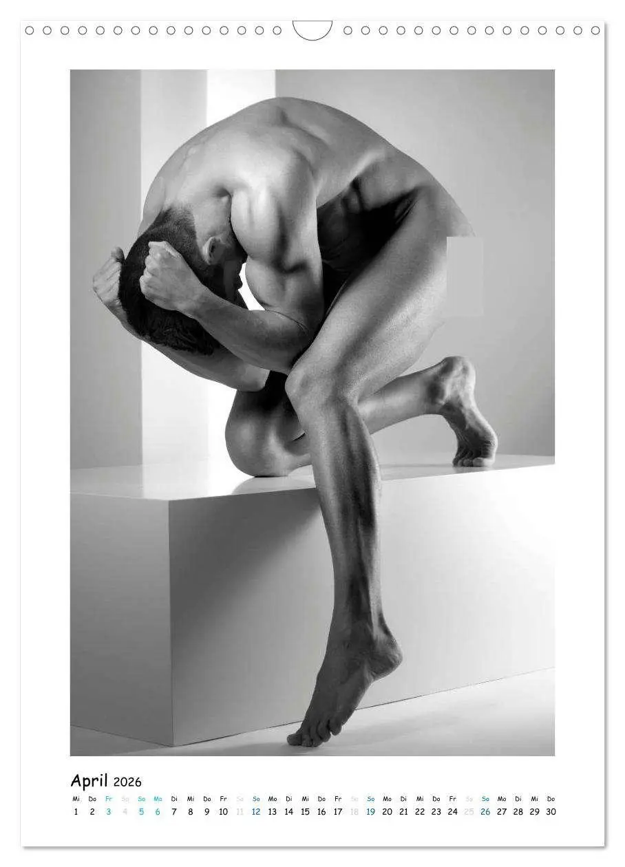 Bild: 9783516382334 | Männer... Skulptur (Wandkalender 2026 DIN A3 hoch), CALVENDO...
