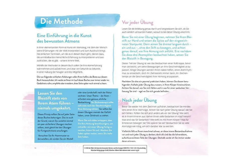 Bild: 9783742312334 | Die Kunst des bewussten Atmens | Tom Granger | Buch | 160 S. | Deutsch