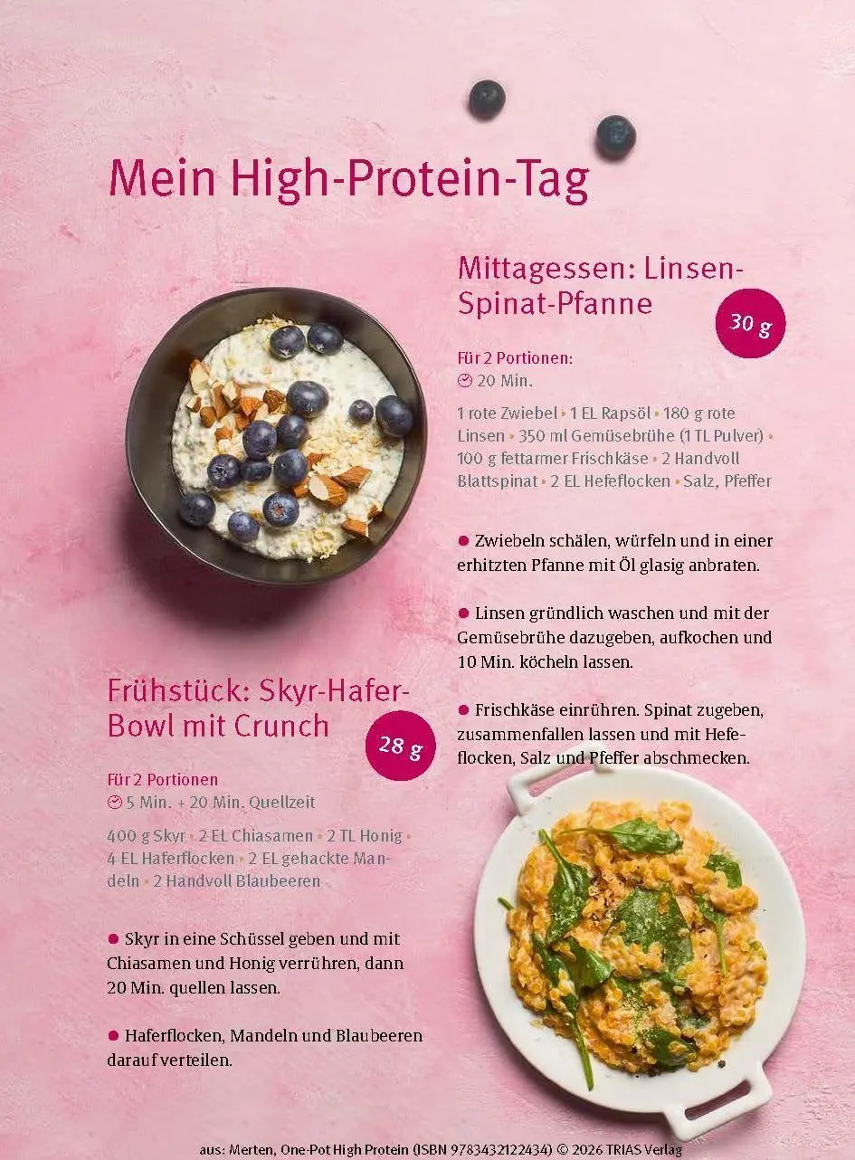 Bild: 9783432122434 | One-Pot High Protein | Laura Merten | Taschenbuch | 128 S. | Deutsch