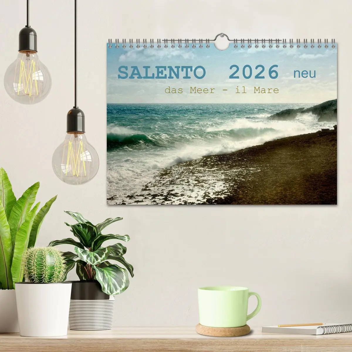 Bild: 9783457592434 | SALENTO das Meer - il Mare neu (Wandkalender 2026 DIN A4 quer),...