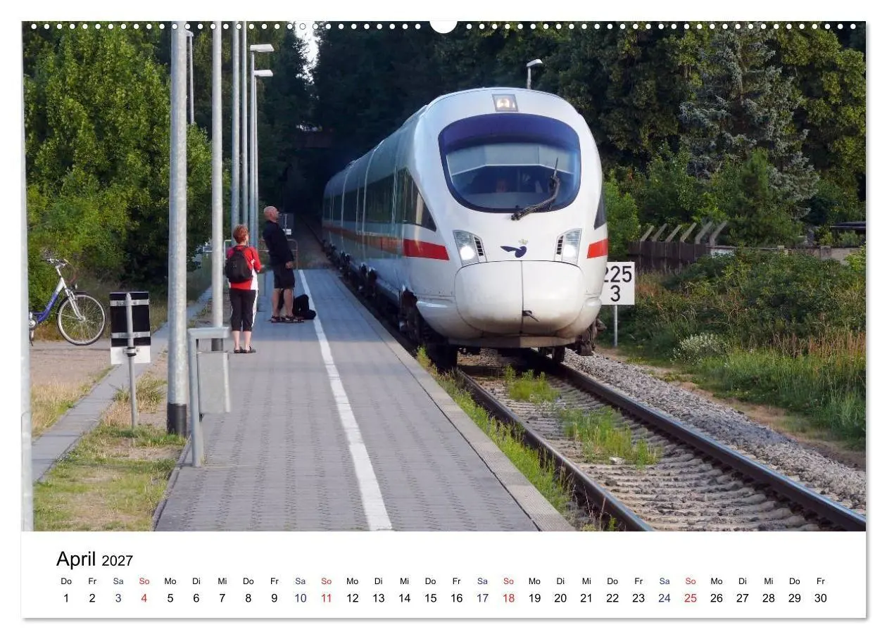 Bild: 9783569912434 | Eisenbahnen auf Usedom (hochwertiger Premium Wandkalender 2027 DIN...