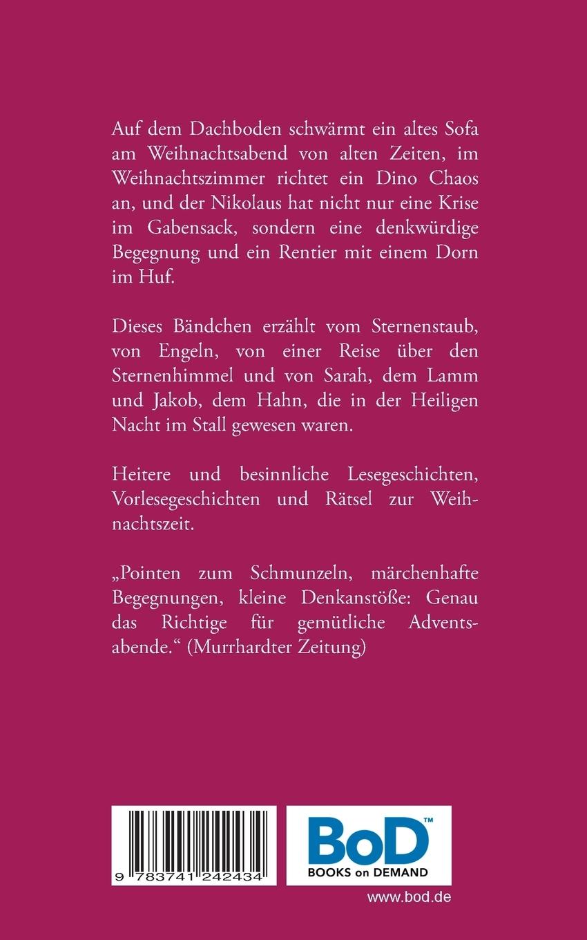 Rückseite: 9783741242434 | Schon fallen weiße Flocken | Sabine Krell | Taschenbuch | 88 S. | 2016