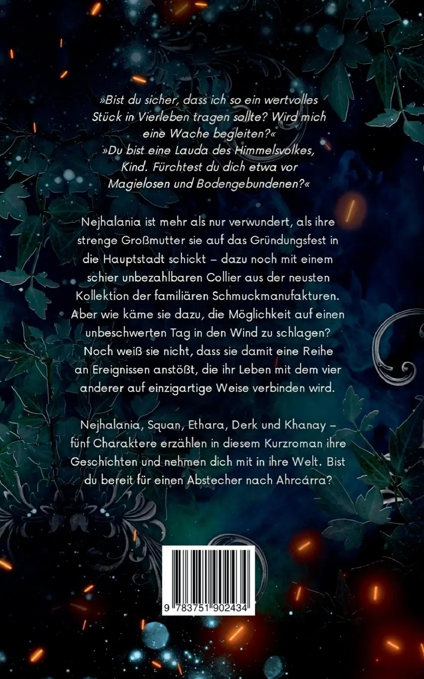Rückseite: 9783751902434 | Band aus Licht | Geschichten aus Ahrcárra | Martina Volnhals | Buch