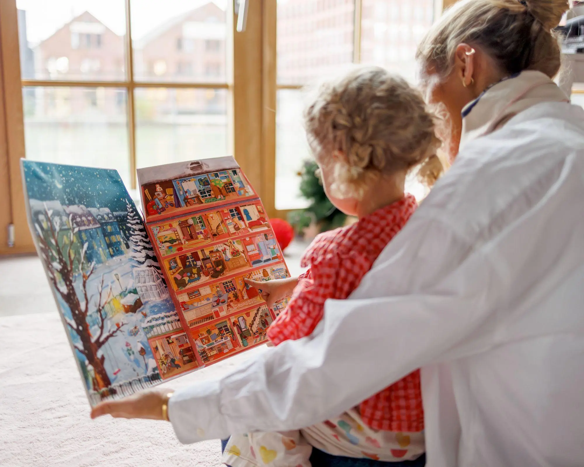 Bild: 4050003972534 | Aufstell-Adventskalender - Mein buntes Weihnachtshaus | Anne Grobe