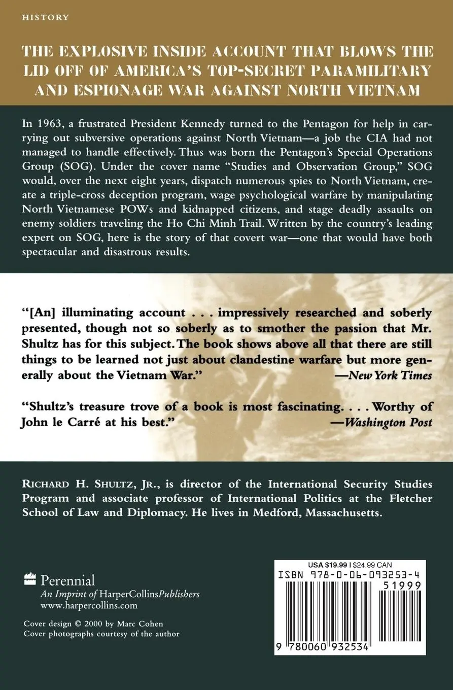 Rückseite: 9780060932534 | The Secret War Against Hanoi | Richard H Shultz | Taschenbuch | 2020