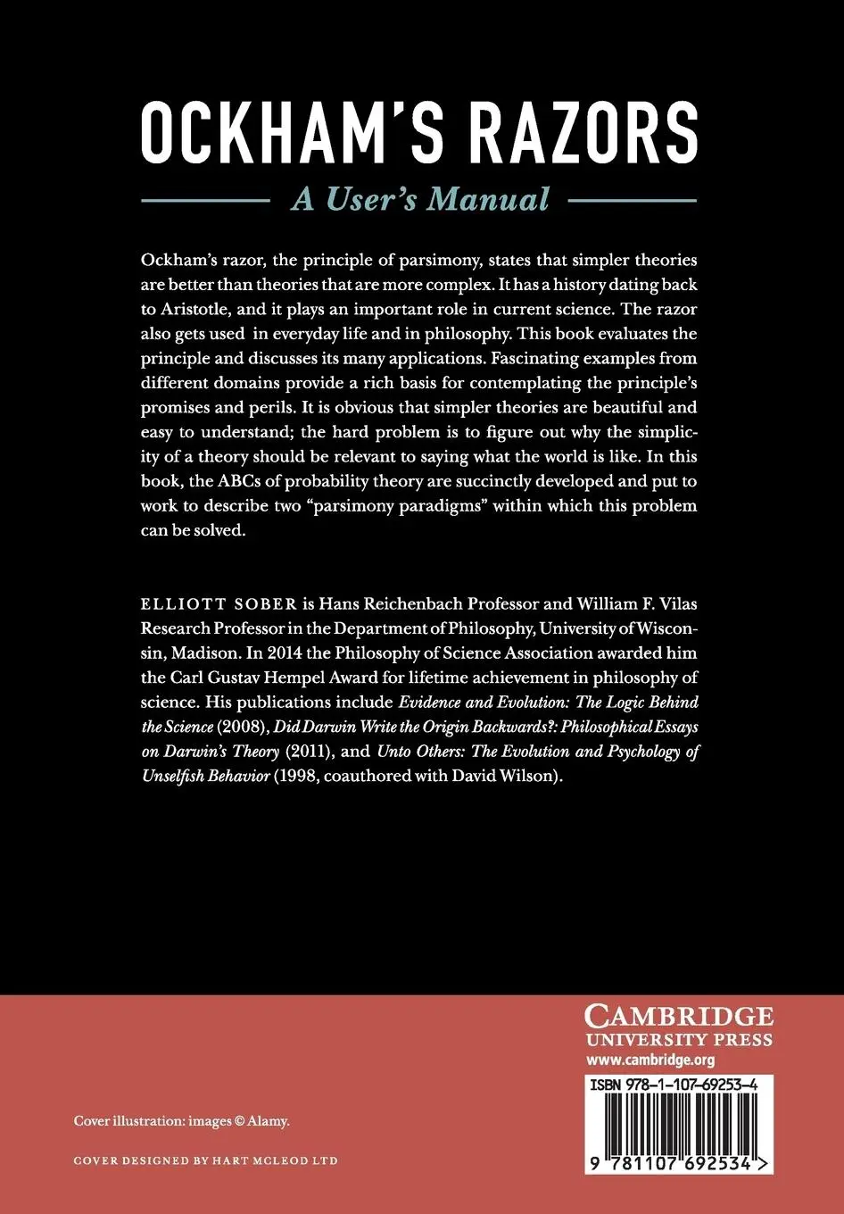 Rückseite: 9781107692534 | Ockham's Razors | Elliott Sober | Taschenbuch | Englisch | 2017