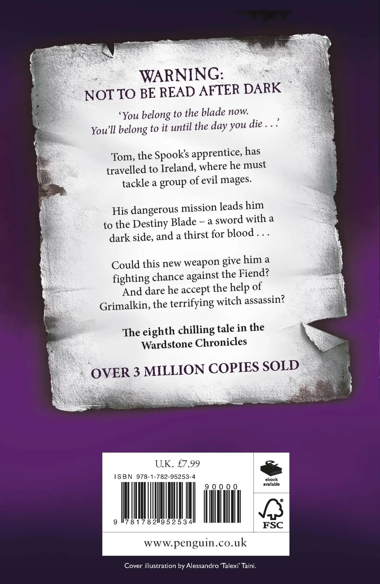 Rückseite: 9781782952534 | The Spook's Destiny | Book 8 | Joseph Delaney | Taschenbuch | 384 S.