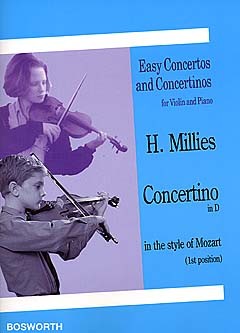 Cover: 9781846092534 | Concertino in D in the Style of Mozart | Violin and Piano | MILLIES