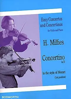 Cover: 9781846092534 | Concertino in D in the Style of Mozart | Violin and Piano | MILLIES