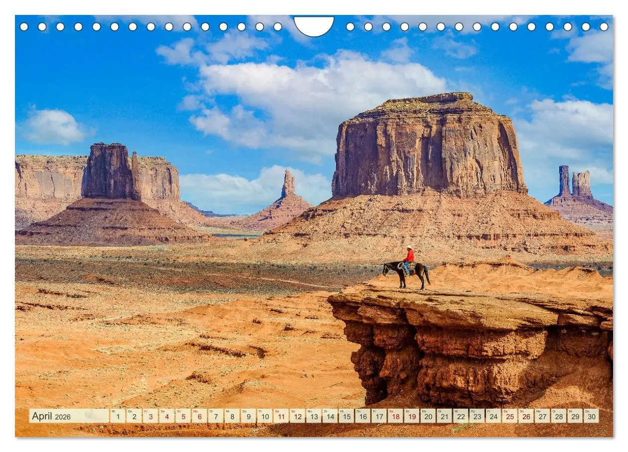 Bild: 9783457272534 | Unterwegs in ARIZONA (Wandkalender 2026 DIN A4 quer), CALVENDO...