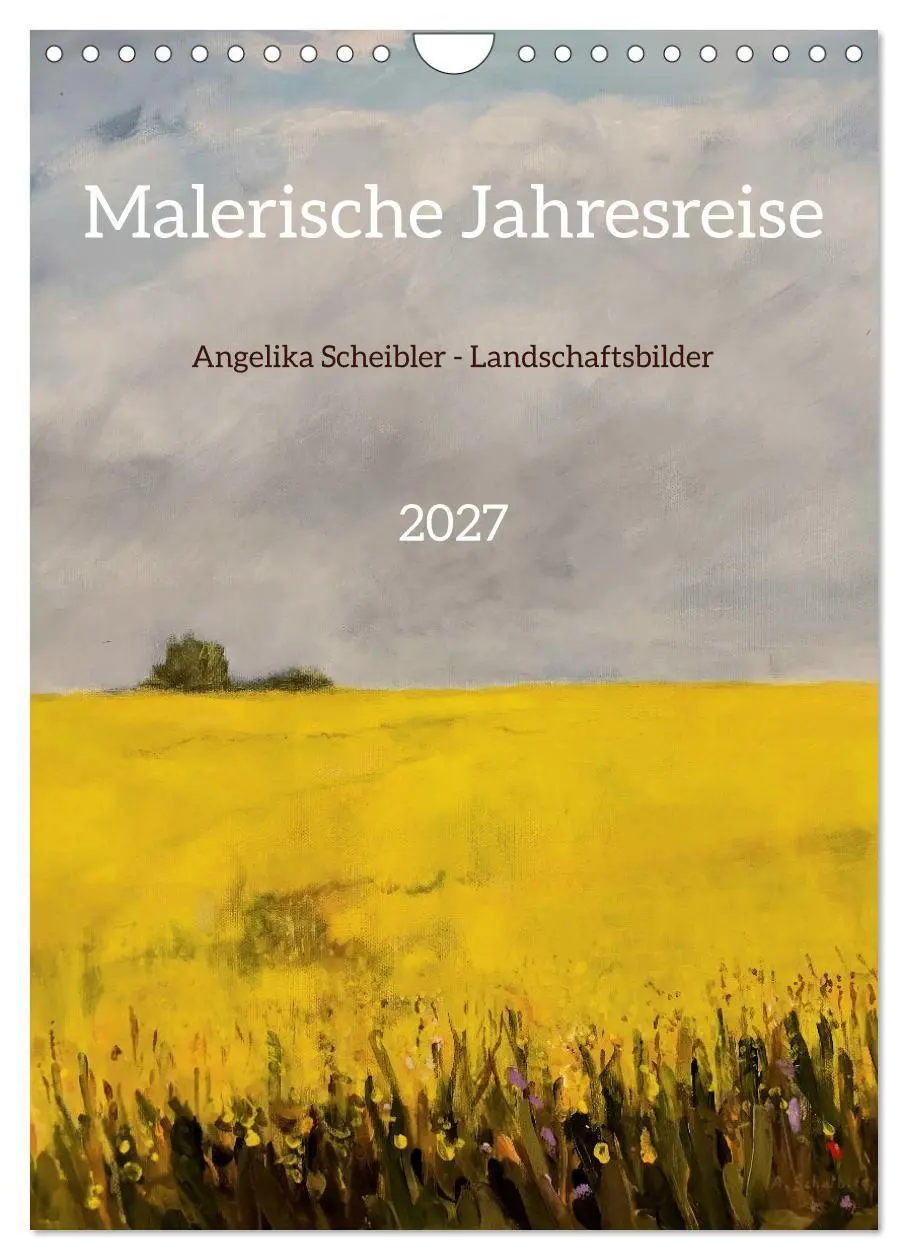 Cover: 9783569382534 | Malerische Jahresreise (Wandkalender 2027 DIN A4 hoch), CALVENDO...