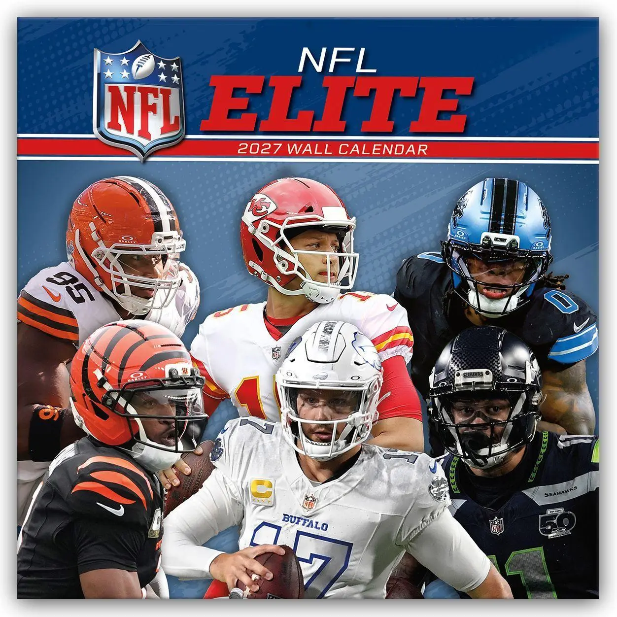 Cover: 9783803532534 | NFL Elite 2027 - Wandkalender | Kalender | Wall-Kalender | 28 S.