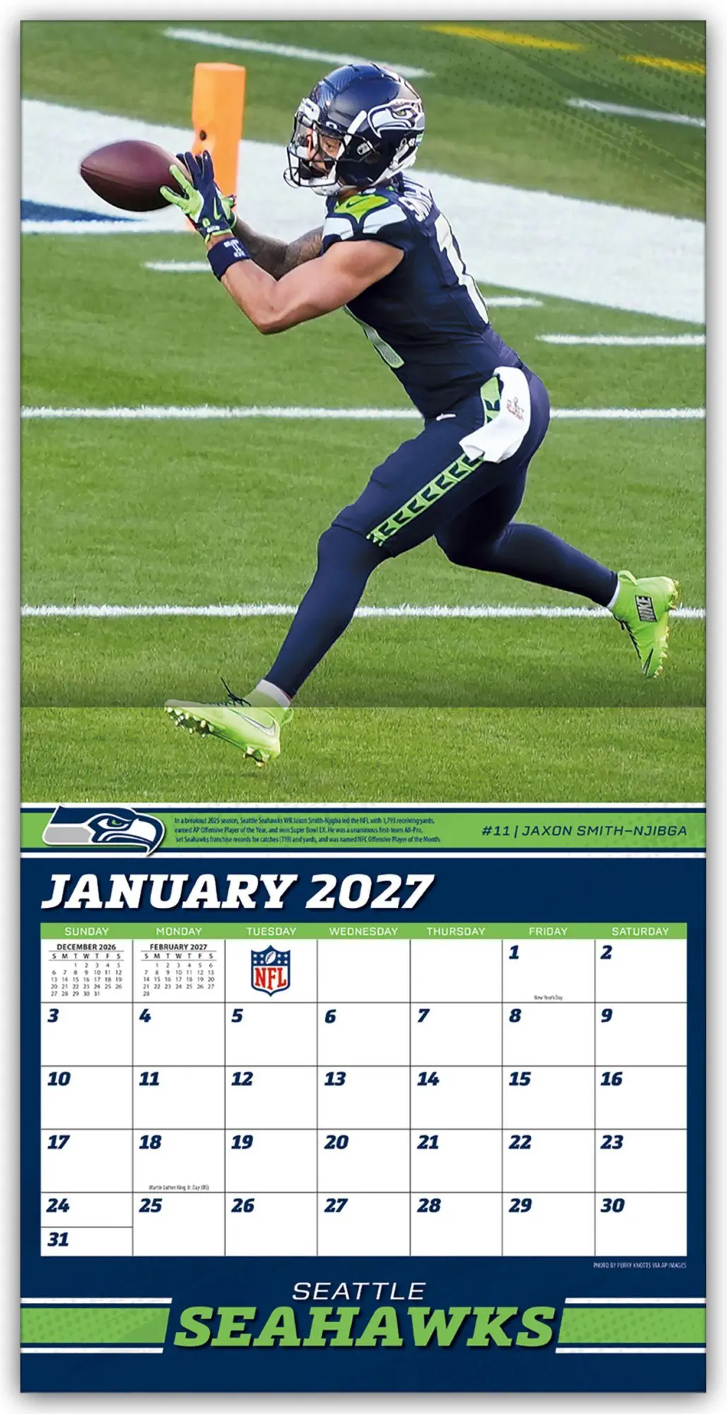 Bild: 9783803532534 | NFL Elite 2027 - Wandkalender | Kalender | Wall-Kalender | 28 S.