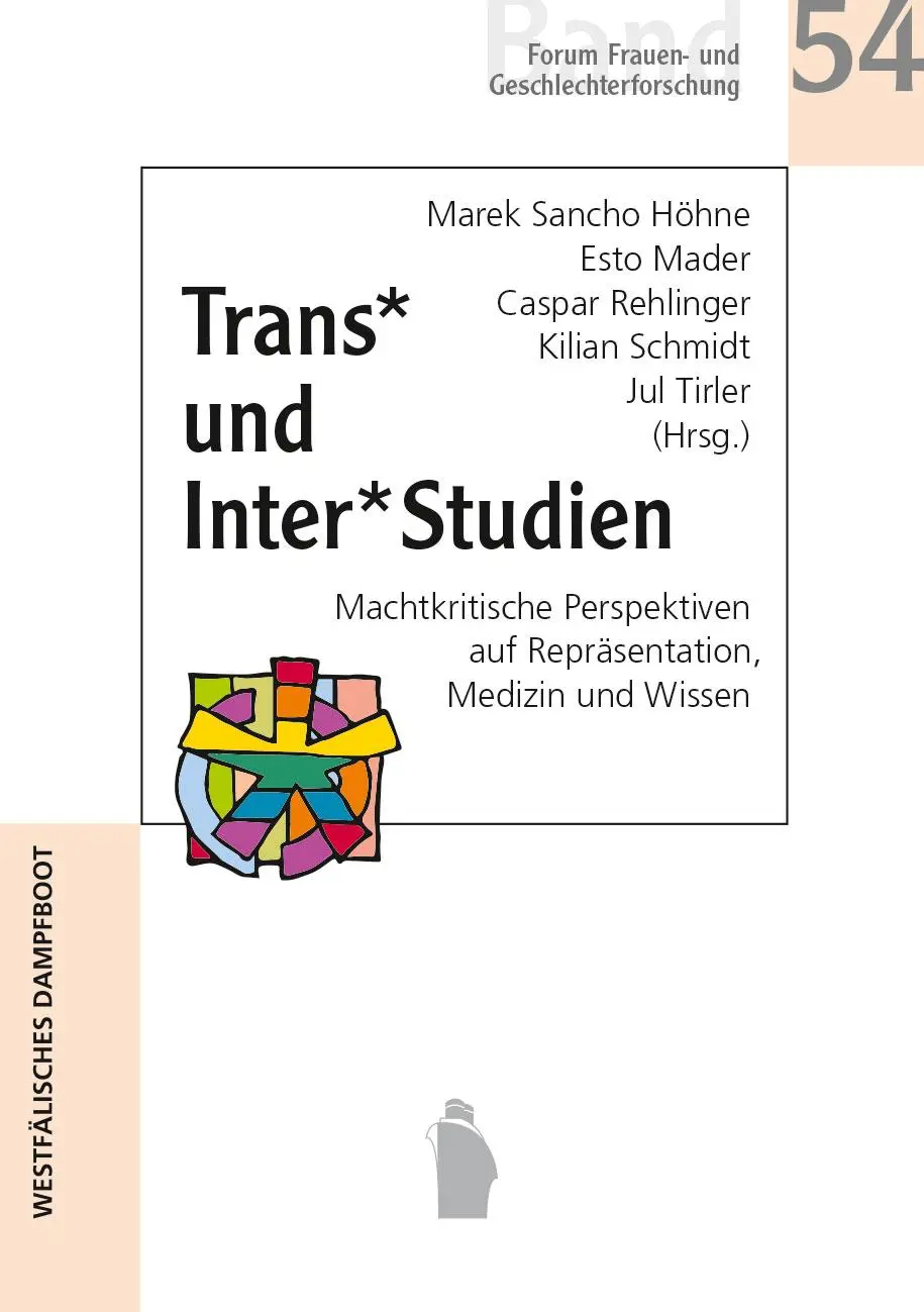 Cover: 9783896912534 | Trans* und Inter*Studien | Marek Sancho Höhne (u. a.) | Taschenbuch