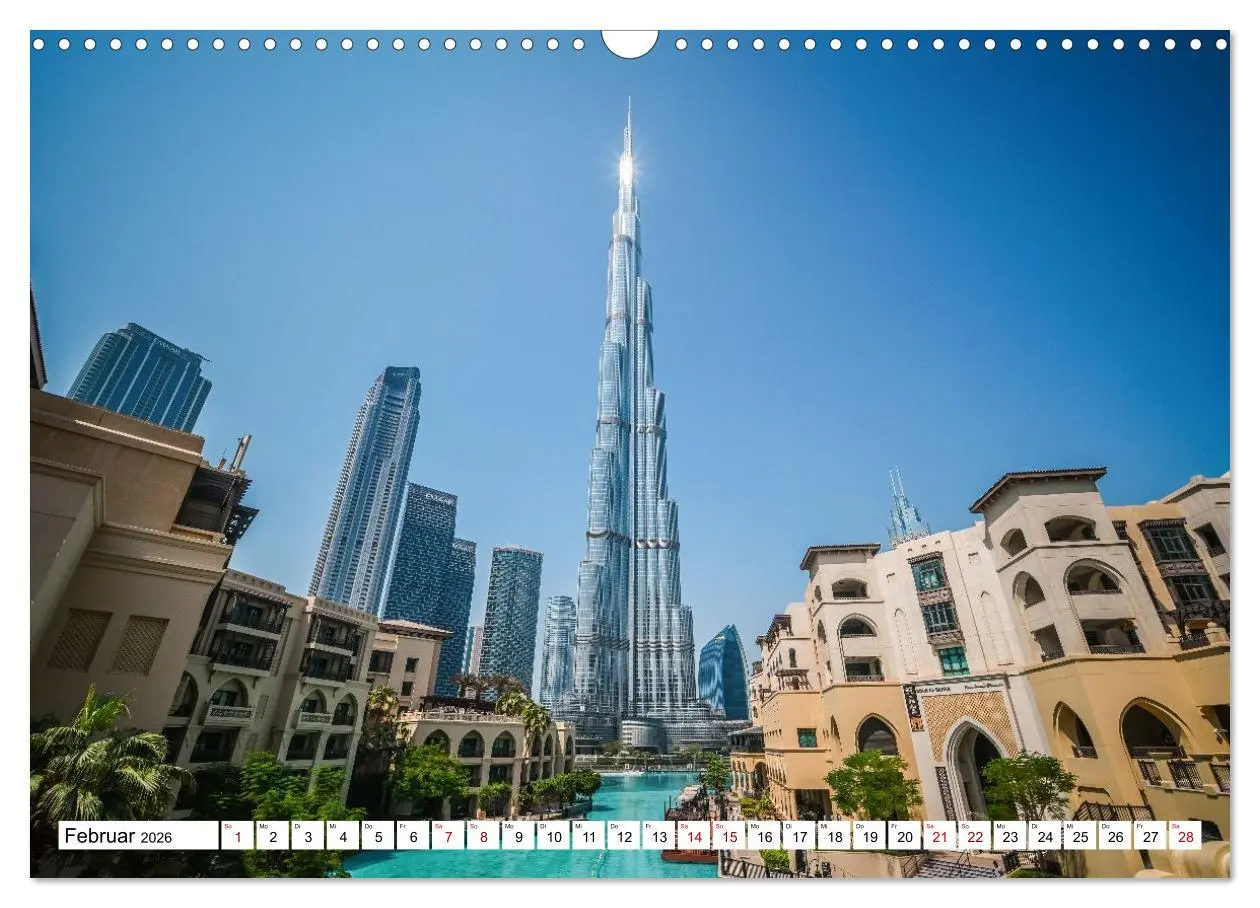 Bild: 9783516592634 | Wundervolles Dubai (Wandkalender 2026 DIN A3 quer), CALVENDO...