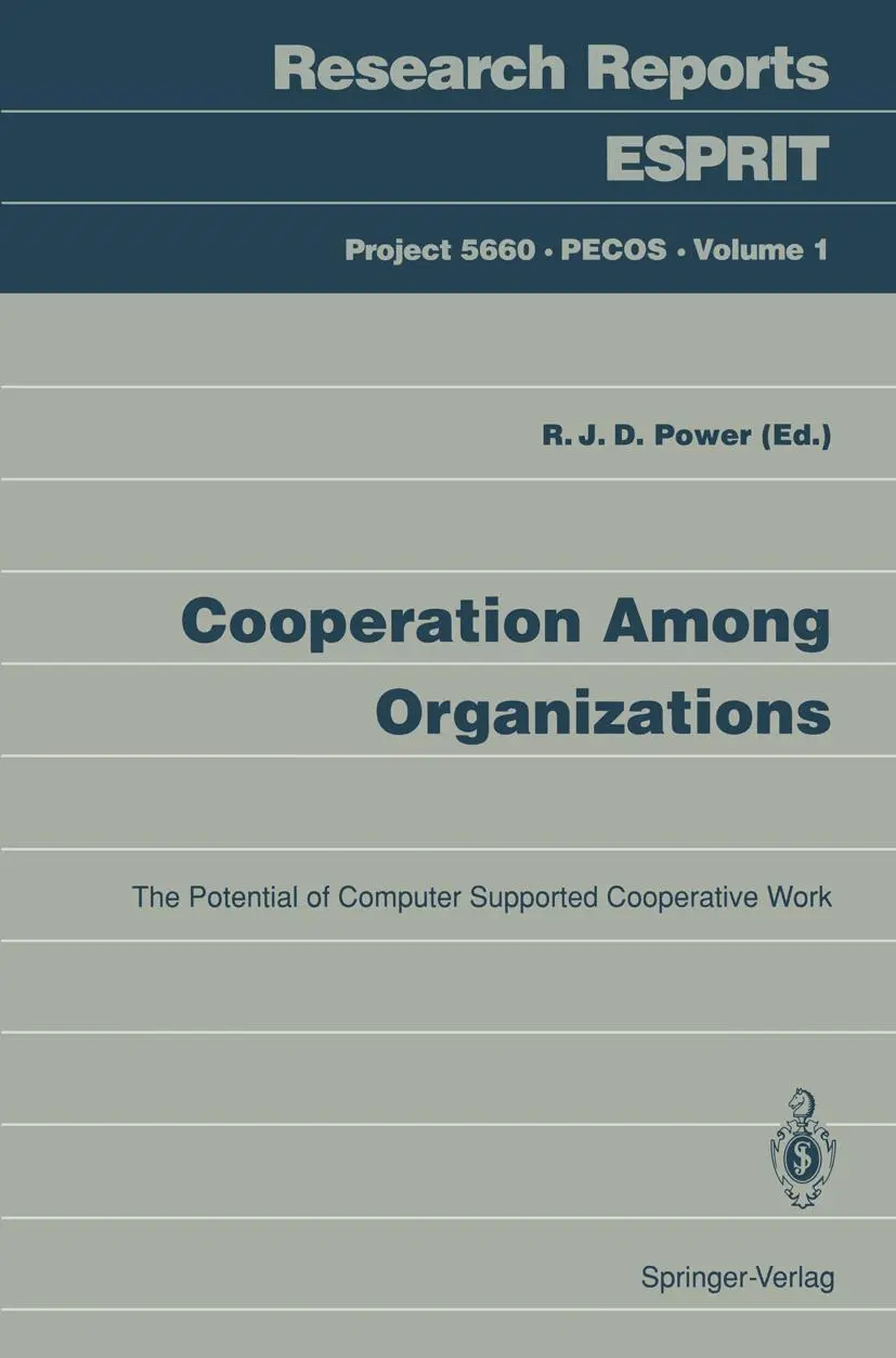 Cover: 9783540562634 | Cooperation Among Organizations | Richard J. D. Power | Taschenbuch