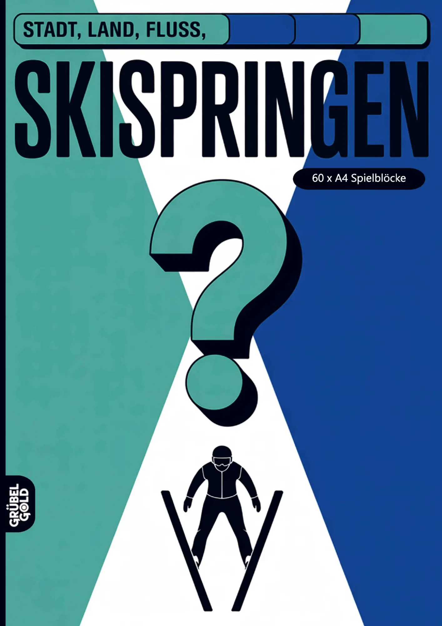 Cover: 9783693192634 | Stadt, Land, Fluss, Skispringen | Grübelgold Rätselhefte | Taschenbuch