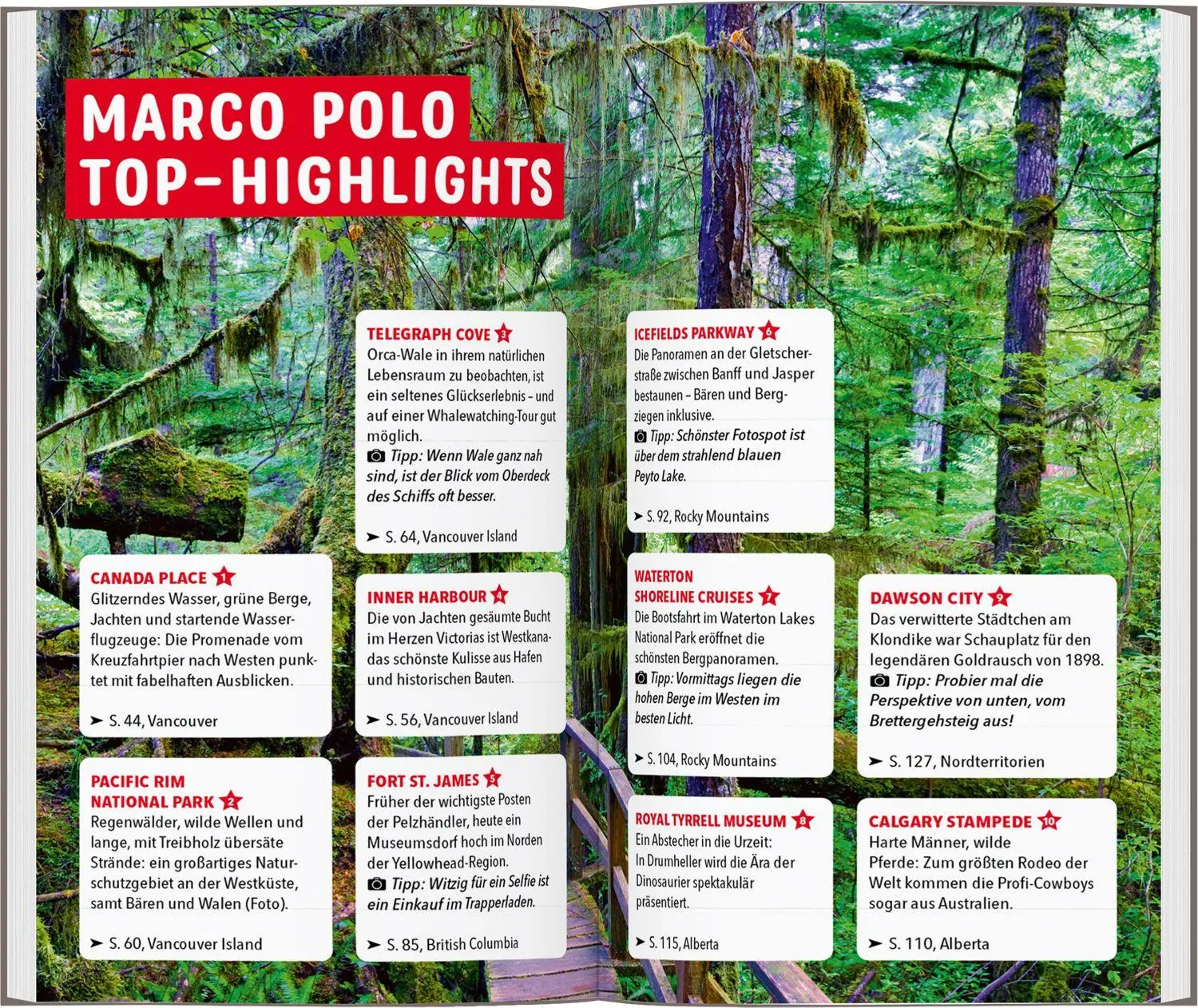 Bild: 9783829742634 | MARCO POLO Reiseführer Kanada West, Rocky Mountains, Vancouver | Buch
