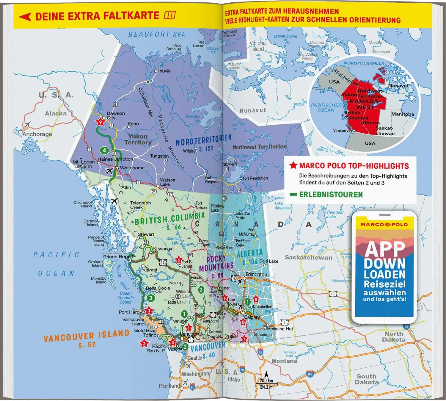 Bild: 9783829742634 | MARCO POLO Reiseführer Kanada West, Rocky Mountains, Vancouver | Buch