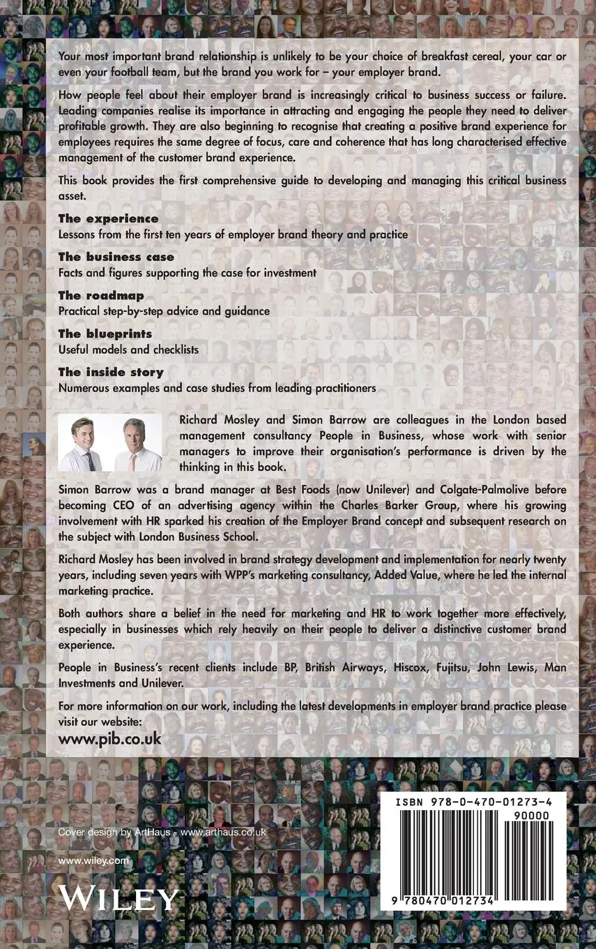 Rückseite: 9780470012734 | The Employer Brand | Simon Barrow (u. a.) | Buch | 232 S. | Englisch
