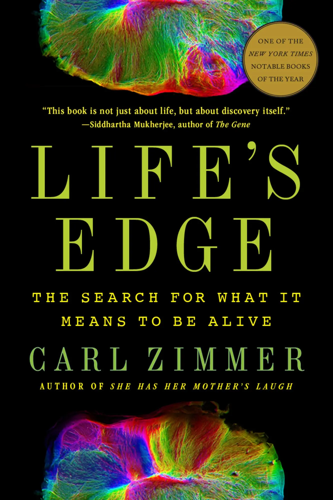 Cover: 9780593182734 | Life's Edge | The Search for What It Means to Be Alive | Carl Zimmer