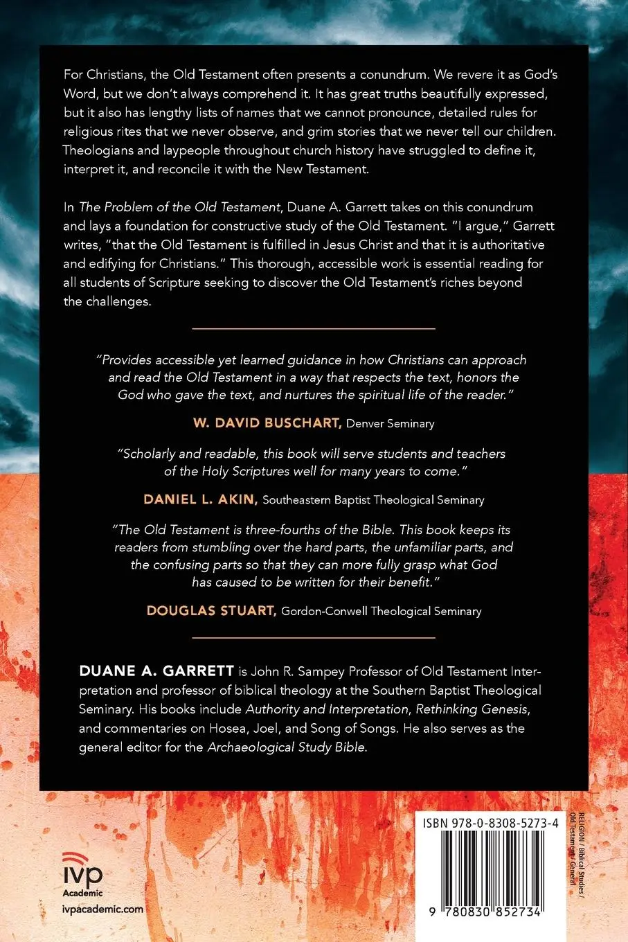 Rückseite: 9780830852734 | The Problem of the Old Testament | Duane A. Garrett | Taschenbuch