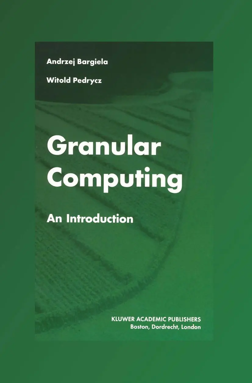Cover: 9781402072734 | Granular Computing | An Introduction | Witold Pedrycz (u. a.) | Buch